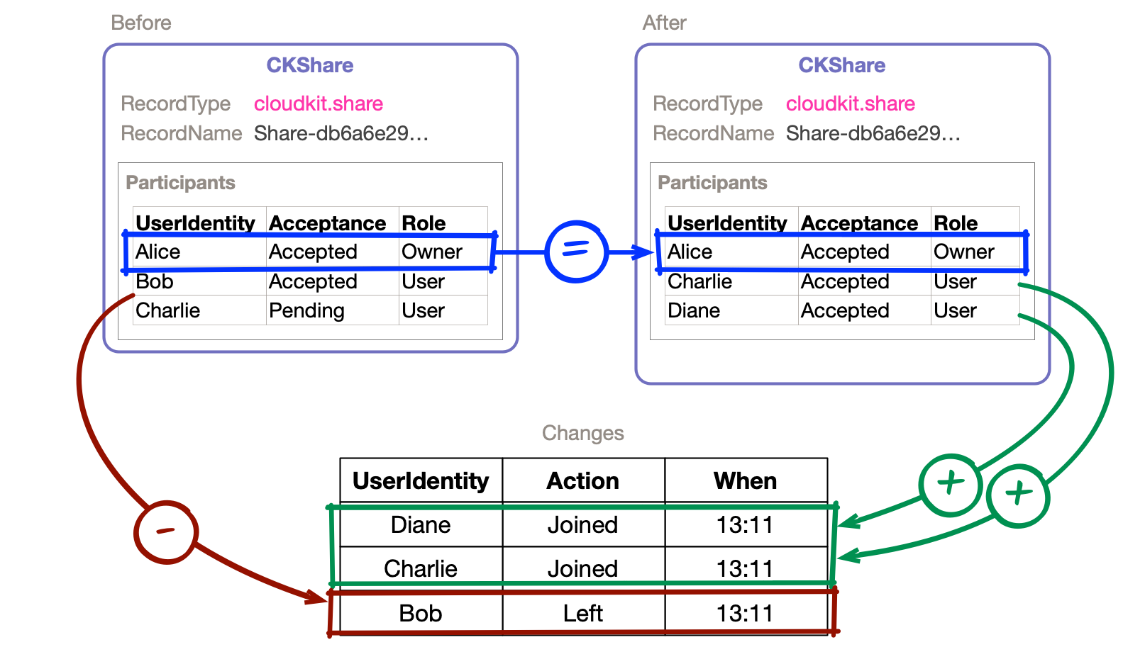 CKShare Changeset